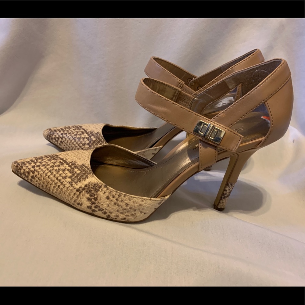 BCBGeneration Snake-print Heels - Picture 3 of 4